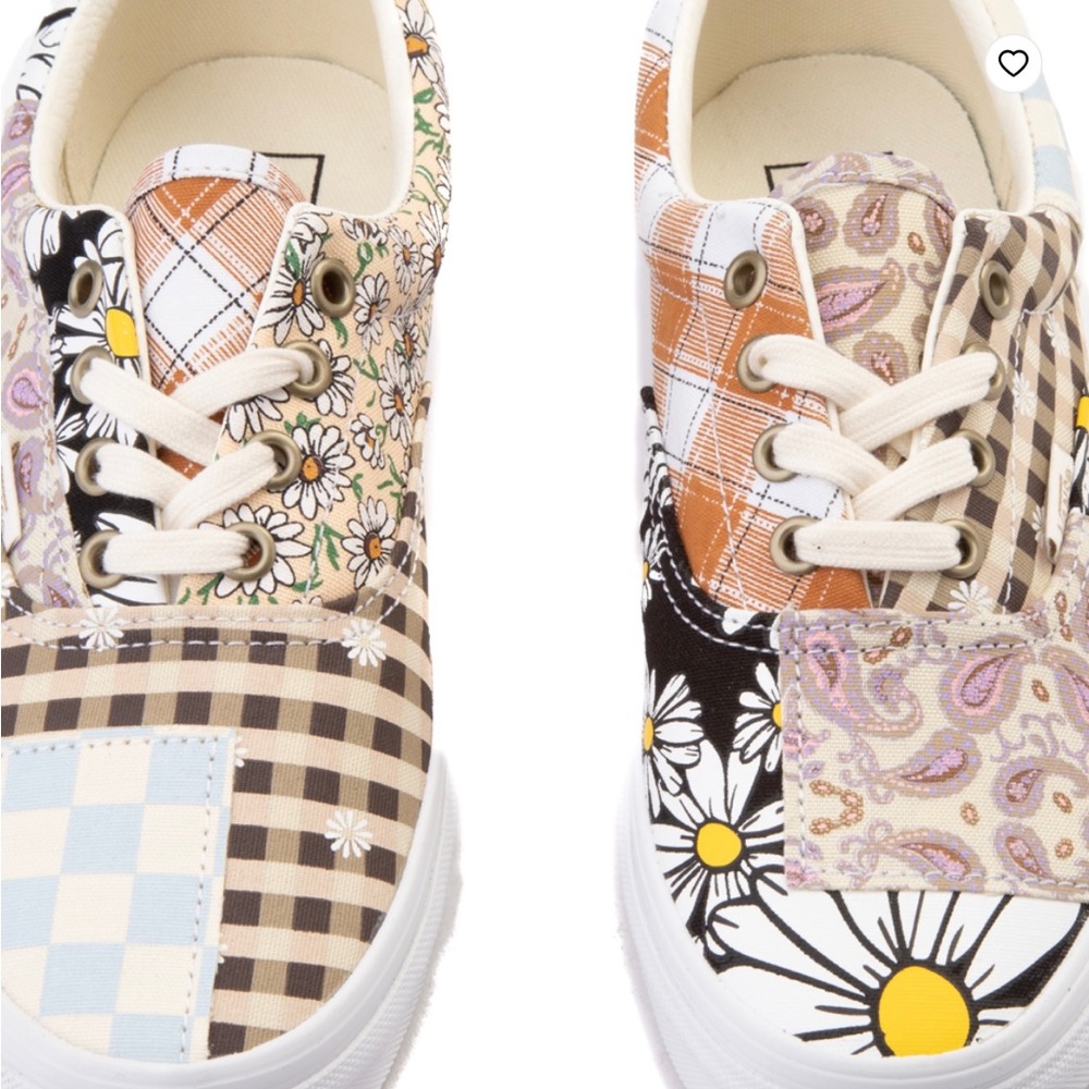 Vans Era Meadow Skate Shoe in Patchwork 🐝